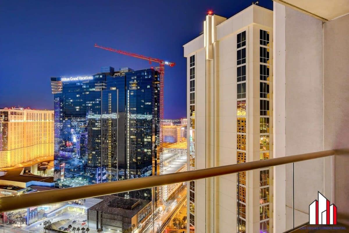 Mgm Signature-33-709 F1 Track & Strip View Balcony Las Vegas Exteriör bild