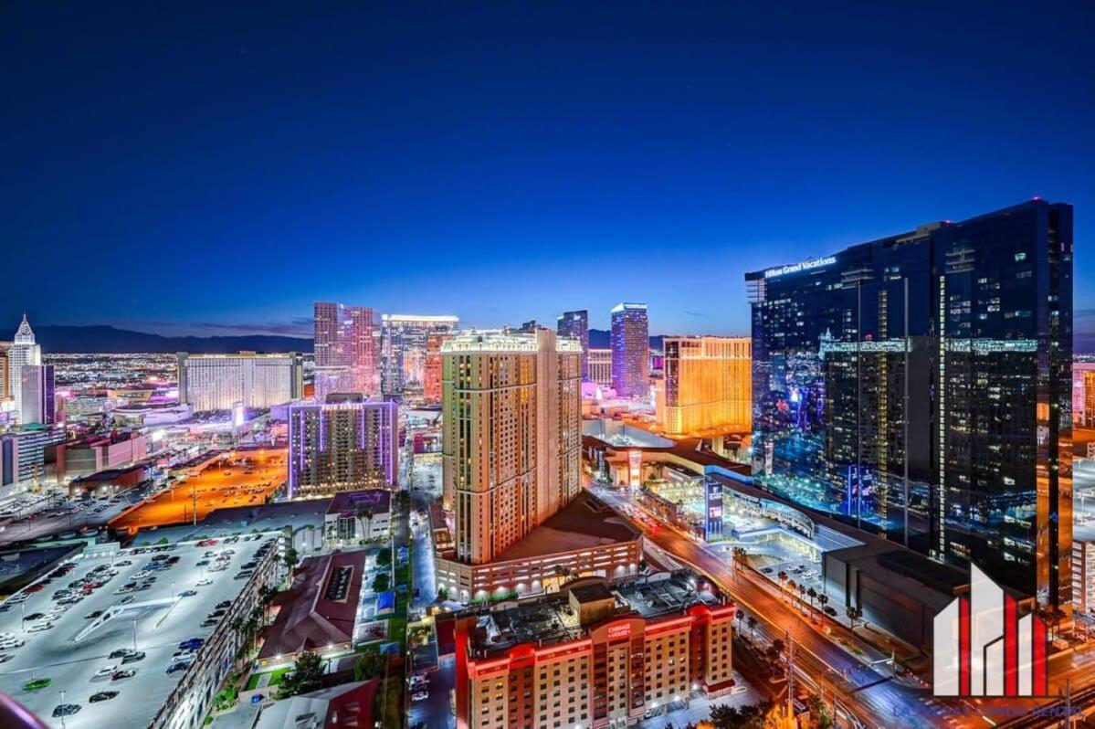 Mgm Signature-33-709 F1 Track & Strip View Balcony Las Vegas Exteriör bild