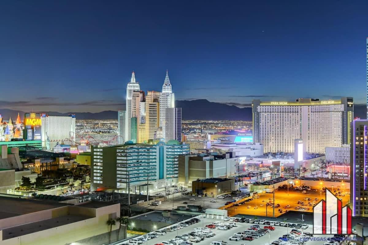 Mgm Signature-33-709 F1 Track & Strip View Balcony Las Vegas Exteriör bild